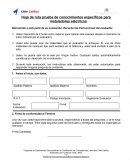 Prueba sec clase instaladores elctricos