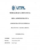 Administración de empresas Practicum 1: Caso Isla Bonita