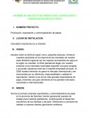 Análisis FODA Producción, exportación y comercialización de papas