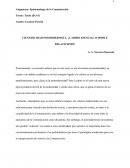 CIENTIFICIDAD POSMODERNISTA. ¿CAMBIO ESENCIAL O SIMPLE RELATIVISMO?