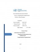 Propuesta de mejoramiento de las condiciones del Comportamiento Organizacional