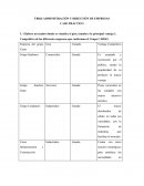 TR026 ADMINISTRACIÓN Y DIRECCIÓN DE EMPRESAS