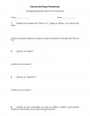 Conceptos generales sobre Control de Pozos