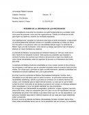 RESUMEN DE LA JERARQUIA DE LAS NECESIDADES