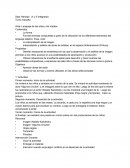 Secuencia lenguaje de la artes y los medios nivel inicial 3° sección