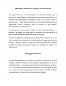 Teoría de la educación y ciencias de la educación