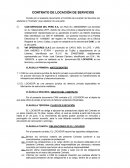 CONTRATO DE LOCACIÓN DE SERVICIOS