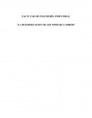 FACULTAD DE INGENIERÍA INDUSTRIAL “LA DETERMINACION DE LOS TIPOS DE CAMBIOS”