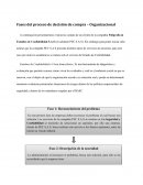 Fases del proceso de decisión de compra – Organizacional