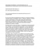 ¿En la Internacionalización de la demanda qué tiene que ver la competitividad?