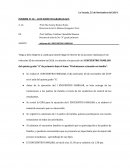 Modelo de informe de una jornada familiar