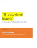 Actividad El relato de mi historia