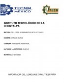 IMPORTACIA DEL LENGUAJE ORAL Y ESCRITO EN LAS ORGANIZACIONES