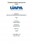 Tarea terapia familiar