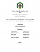 Tasa de inseguridad ciudadana en San Pedro de Macorís, República Dominicana en el periodo septiembre- diciembre 2019