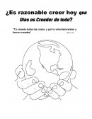 Es razonable creer hoy que Dios es creador de todo