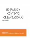 Liderazgo y contexto organizacional