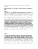 Procedimiento metodológico para el diagnóstico de las capacidades tecnológicas en las empresas