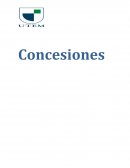 Sistema de concesiones en Chile
