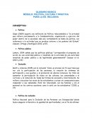 GLOSARIO BÁSICO MÓDULO: POLÍTICA, CULTURA Y PRÁCTICA