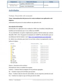 Automatización del proceso de ventas mediante una aplicación web. Página 1