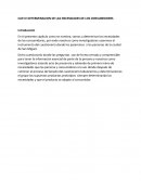 DETERMINACION DE LAS NECESIDADES DE LOS CONSUMIDORES