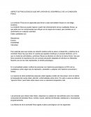 ASPECTOS PSICOLÓGICOS QUE INFLUYEN EN EL DESARROLLO DE LA CONDICIÓN FÍSICA
