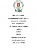 LAS COOPERATIVAS DE AHORRO Y CRÉDITO