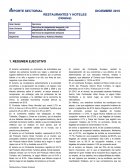 REPORTE SECTORIAL RESTAURANTES Y HOTELES