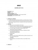 BRIEF CAMPAÑA 2019 TIC TAC