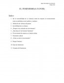 EL FEMINISMO(A FAVOR)