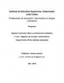 Ética y construcción ciudadana