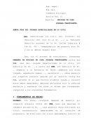 Demanda de Nulidad de Cosa Juzgada Fraudulenta