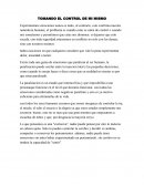 Toma el control de ti mismo