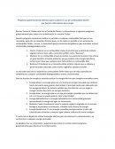 Programa Gubernamental