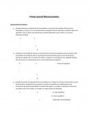 Primer parcial Microeconomía
