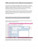 Caso Práctico Tema 3 “Elaboración de presupuestos”