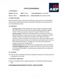 Trabajo informe psicopedagogia