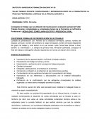 Trabajo de diagnostico y mapeo