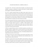 ANÁLISIS FINANCIERO DE LA EMPRESA FARMA S.A.