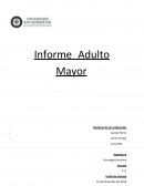 Informe adulto mayor