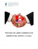 TRATADO DE LIBRE COMERCIO DE AMÉRICA DEL NORTE ( TLCAN )NAFTA