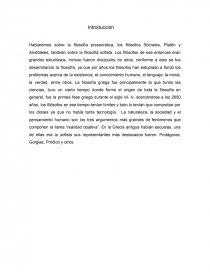Filosofia presocrática. Página 1