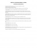 PRÁCTICA DE HISTORIA PERUANA - CHILENA