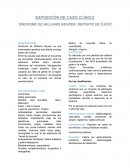 SÍNDROME DE WILLIAMS BEUREN: REPORTE DE CASO