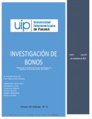 Investigacion financiera Bolsa de Valores