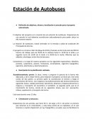Proyecto para la creación de una estación de autobuses