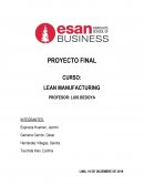 Lean manufacturing. Policlínico XYZ