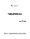 Borrador llenado de estanque conico