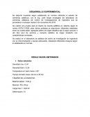 DESARROLLO EXPERIMENTAL